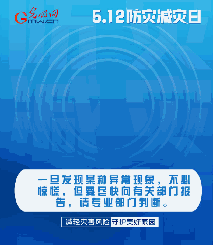 【動(dòng)態(tài)海報(bào)】減輕災(zāi)害風(fēng)險(xiǎn)，從這10個(gè)字開始