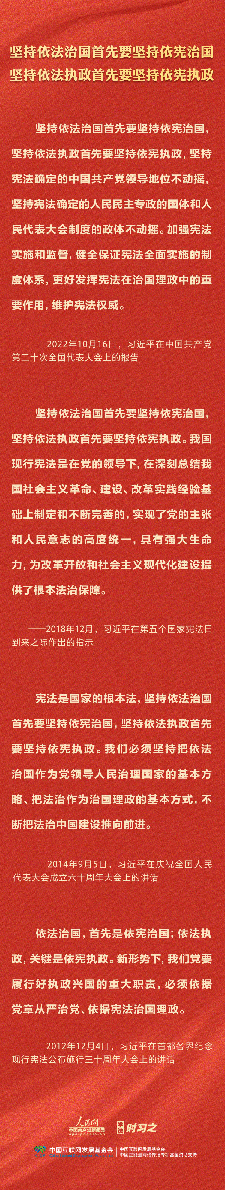 學(xué)習(xí)習(xí)近平法治思想｜堅(jiān)持依憲治國、依憲執(zhí)政