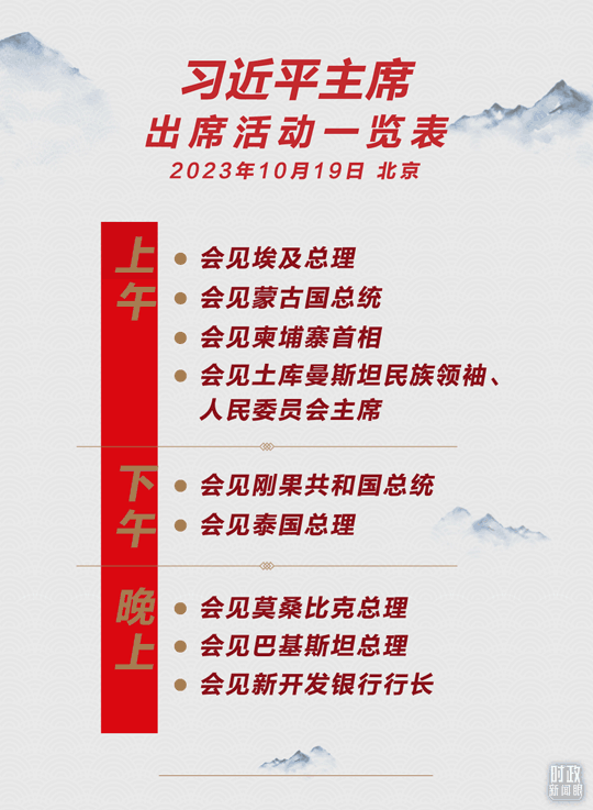 時(shí)政新聞眼丨高峰論壇圓滿成功，習(xí)近平密集會(huì)見(jiàn)傳遞清晰信號(hào)