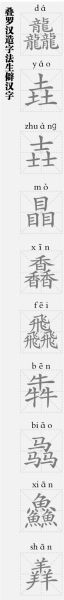 龍行龘龘，龘從何來？有什么字面背后的意義？