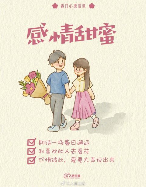 收藏打卡！領(lǐng)取你的手賬風(fēng)春日心愿清單