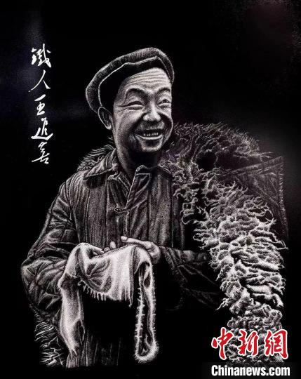 “90后”在酒泉：鍥而不舍，鐵筆生花，他只拿作品說話