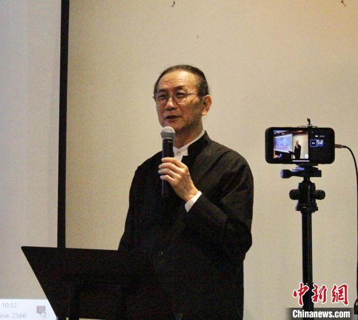 泰國(guó)泰中商務(wù)委員會(huì)主席邱威功致辭。<a target='_blank' href='/' _fcksavedurl='/'><p  align=