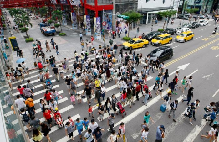 圖為信義商圈。圖片來源：臺灣“中時新聞網(wǎng)”。