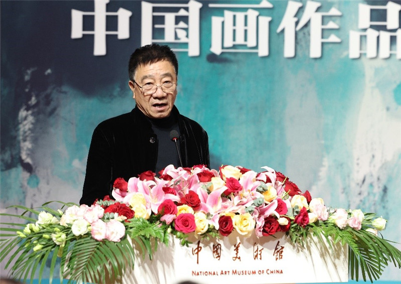 任建國致辭。主辦方供圖