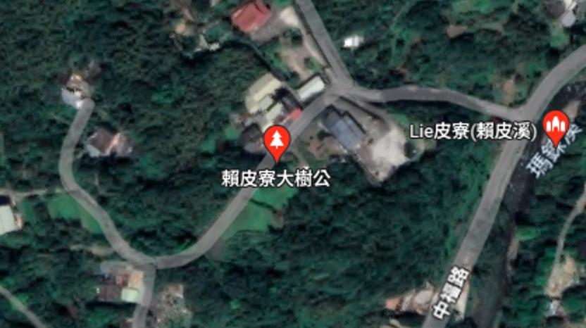 谷歌地圖截圖。圖片來源：臺(tái)灣《中國(guó)時(shí)報(bào)》