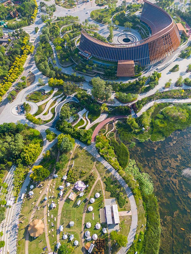北京世園公園露營文化節(jié)開幕。張立峰攝