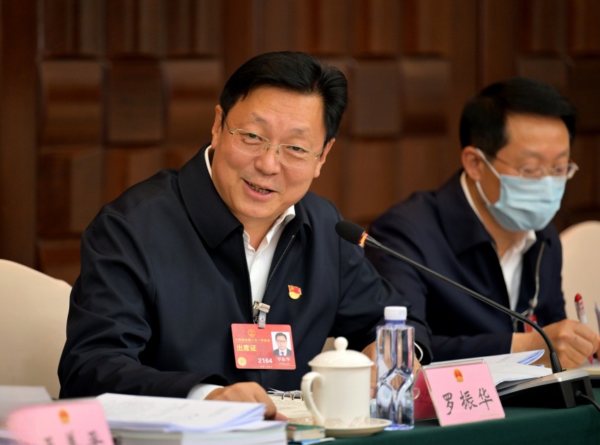 全國(guó)人大代表羅振華。