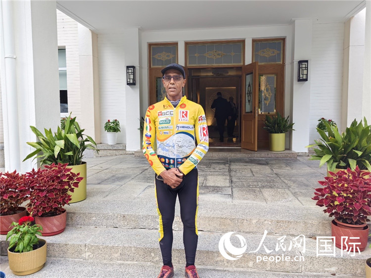 9月6日，卡里姆·穆斯塔在摩洛哥駐華大使官邸。人民網(wǎng)記者 王晶攝