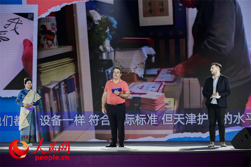 從左至右分別為馬星彤、皮安睿、柯明可。人民網(wǎng)記者 于凱攝