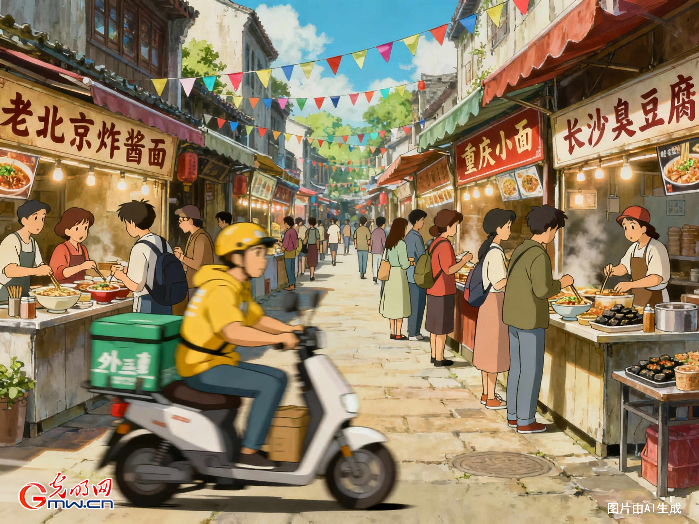 【光明漫評】國慶煙火氣，離不開勞動者的守護