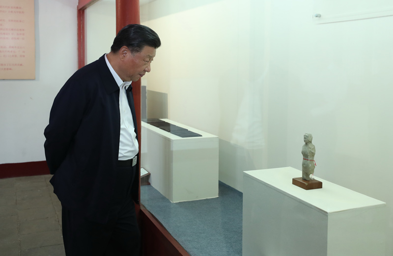 2021年5月12日，習(xí)近平總書(shū)記在南陽(yáng)市考察東漢醫(yī)學(xué)家張仲景的墓祠紀(jì)念地醫(yī)圣祠。