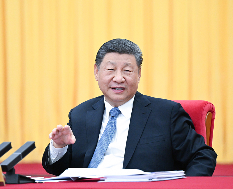 2025年3月6日，習近平總書記看望參加全國政協(xié)十四屆三次會議的民盟、民進、教育界委員，并參加聯(lián)組會。