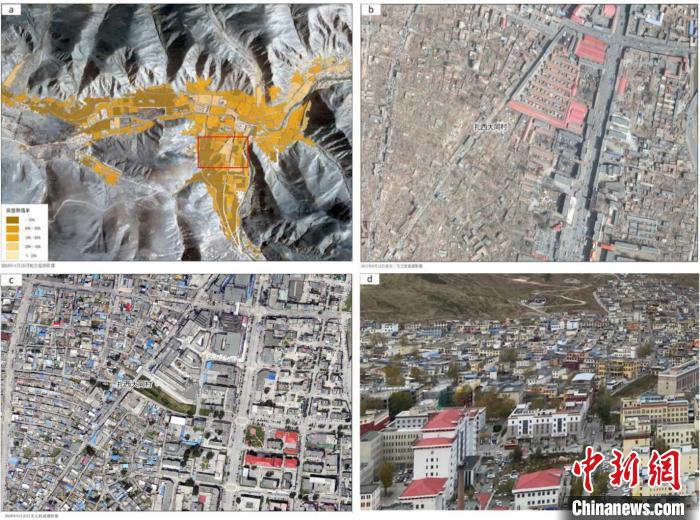 災后重建區(qū)群眾住房條件得到根本性改善監(jiān)測結(jié)果。中科院空天院 供圖